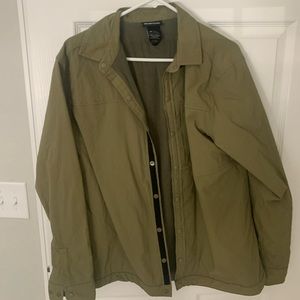 Burton fleece lined button up